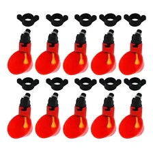 10 Bebedouro Automático Copinho Copo Bebedor Aves Frangos Foto  mini 1