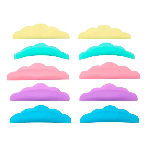 10 Bob De Silicone Coloridos Lash Lifting - Kit Reutilizável Foto 1