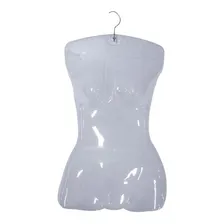 10 Cabide Collant Busto Manequim Pvc Feminino Foto  mini 1