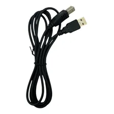 10 Cabo Usb Para Impressora Universal Hp Epson Atacado Cor Preto Foto mini 2