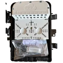 10 Caixa De Terminação Óptica Cto Ftth 3 Think Preto Foto mini  3