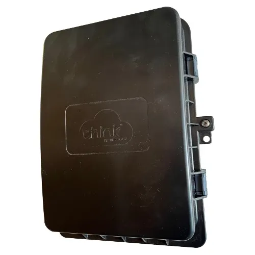 10 Caixa De Terminação Óptica Cto Ftth 3 Think Preto Foto 1