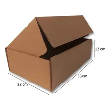 10 Caixas Papelão Embalagem Correio Sedex 32x22x12cm Foto mini 1