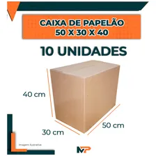 10 Caixas Papelão Mudança Embalagem 50x30x40 Foto mini 2