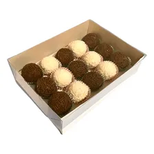 10 Caixas Para 15 Doces Visor Com Berço Reforçada Cor Branca Foto mini  2