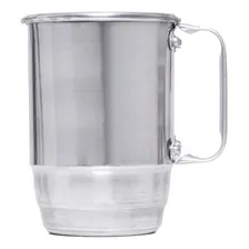 10 Canecas Alumínio Polido Para Confraternização 500ml Foto mini  2