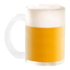 10 Canecas Foscas De Chopp Cerveja Vidro Jateado 420ml Casa Foto mini 4