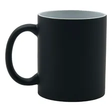 10 Canecas Magica Preta Fosca 325ml - P/ Sublimação Cor Preto Mecolour Foto  mini 1