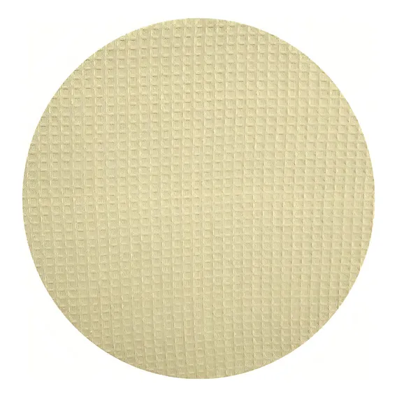 10 Capa Sousplat Supla Tecido Piquet 35cm Diâmetro Cor Bege Foto 1