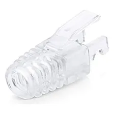 10 Capas Protetoras Snap In Transparente Para Conector Rj45 Foto  mini 1