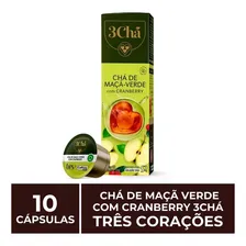 10 Cápsulas 3 Corações, Chá Maçã Verde E Cranberry Foto mini 1