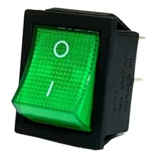 10 Chave Gangorra Kcd4-201ne Neon Verde 4t 16a Foto mini 2