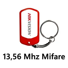 10 Chaveiros De Proximidade Tag Mifare 13,56mhz Hikvision Cor Branco Foto mini 2