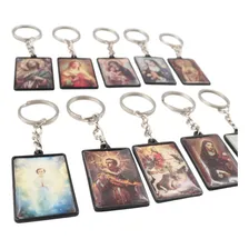 10 Chaveiros Santo Expedito Catolico Grandes Qualidade Full Foto mini 4