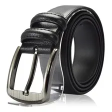 10 Cintos Largo Masculino Em Couro Com Cor Preto Tamanho 130 Foto mini 3