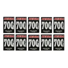 10 Câmaras De Ar 700x25 48mm Kenda Presta Bicicleta Speed Foto mini 1