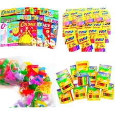 10 Colorir +10 Giz Cera M +10 Massinha Modelar+ 30 Forminhas Cor Sortidas Foto mini 1