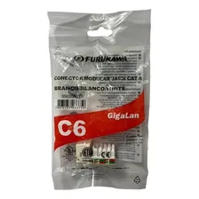 10 Conector Keystone Cat6 Fêmea Furukawa Gigalan Rj45 Foto mini  2