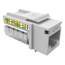 10 Conector Keystone Cat6 Fêmea Furukawa Gigalan Rj45 Foto mini 4