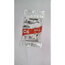 10 Conector Keystone Cat6 Fêmea Furukawa Gigalan Rj45 Foto mini  3