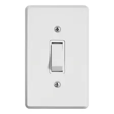 10 Conjunto Ilumi Pratika Com Placa 1 Interruptor Simples Foto mini 1