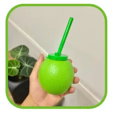 10 Copos Decorativo Canudo Lembrancinha Moana Tropical 300ml Cor Limoneto Foto mini 2