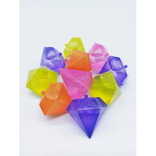 10 Cubos De Gelo Artificial Colorido Reutilizável Foto 1