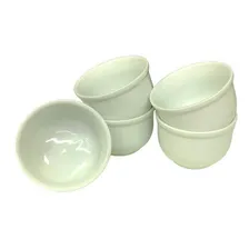 10 Cumbuca Hotel Branca De Porcelana Pequena 200ml Foto mini 4