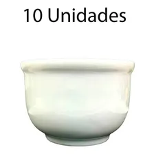 10 Cumbuca Hotel Branca De Porcelana Pequena 200ml Foto mini 1
