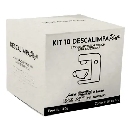 10 Descalcificante Cafeteira - Saeco, Nespresso, Dolce Gusto Foto 1