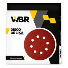 10 Disco De Lixa 225mm P/ Lixadeira Girafa - Os Grãos Quantidade De Cascalhos 180 Foto  mini 1
