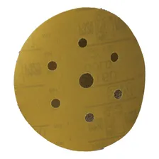 10 Discos De Lixa P320 Para Hookit 3m 152mm Quantidade De Cascalhos 320 Foto mini 4
