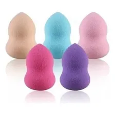 10 Esponjas Maquiagem Tipo Blender Gota P/ Base Kit Atacado Foto mini 1