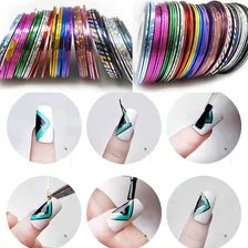 10 Fitilhos Decoração Fita Unhas Decoradas Encapsulada Fino Foto mini  3