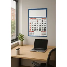10 Folhinhas 46,5x32cm - Calendário De Parede Grande 2026 Foto mini  2
