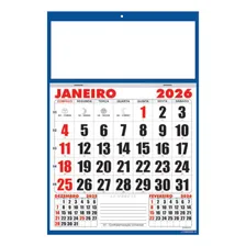 10 Folhinhas 46,5x32cm - Calendário De Parede Grande 2026 Foto  mini 1