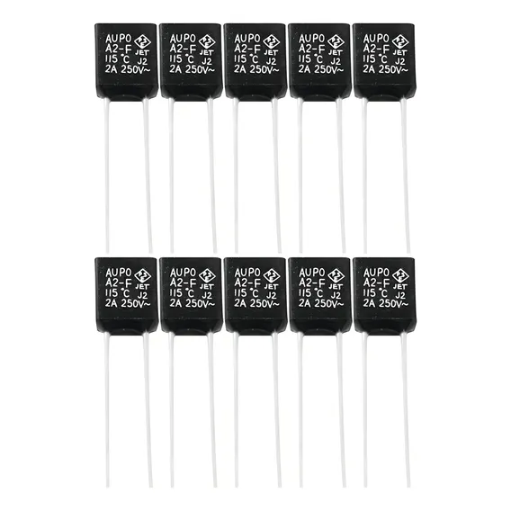 10 Fusível Térmico Motor Ventilador 115ºc 2a 250v 115 Graus Foto 1