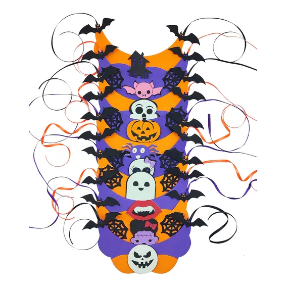 10 Gargantilha Pet Cachorro Eva Halloween Lacinho Pet Foto 1