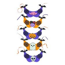 10 Gargantilha Pet Cachorro Eva Halloween Lacinho Pet Foto mini 3