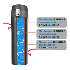 10 Garrafa Termica Inox 500ml Squeeze Inquebrável Atacado Foto mini 4