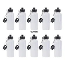 10 Garrafas Squeezes De Aluminio 600ml P/sublimação Foto mini 2