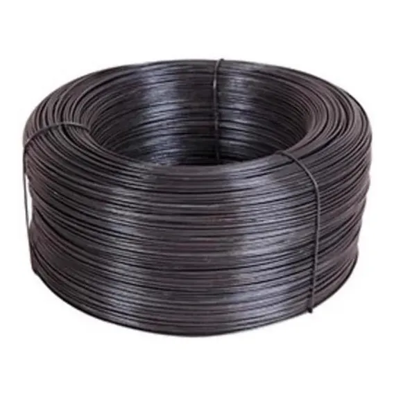 10 Kg Arame Recozido N.12 2,77mm - 10 Rolos De 01kg Cor Preto Foto 1