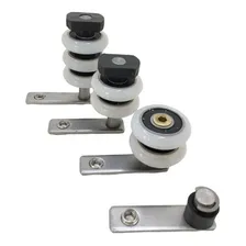 10 Kits Roldana Para Cortina De Vidro Sacada Com Regulagem Foto mini 2