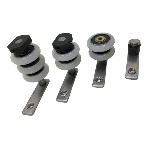 10 Kits Roldana Para Cortina De Vidro Sacada Com Regulagem Foto 1