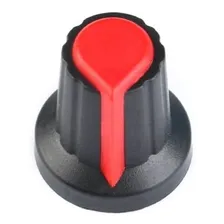 10 Knob Para Potenci么metro Eixo Estriado 6mm Cores Variadas Foto mini 4