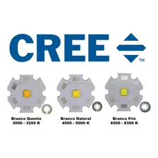 10 Led Cree Xt-e Xte 5 W Branco Frio Neutro Quente Cor da luz Branco-natural Foto mini  2