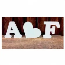 10 Letras 18cm Em Mdf Grande Em Madeira Para Enfeites Foto mini  3