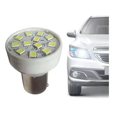 10 Lâmpada Ba15s 21 1141 12v 12 Leds Branco Autopoli Foto mini  2