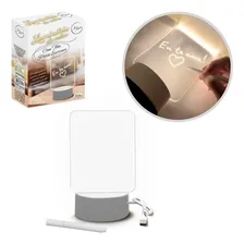 10 Luminária Abajur Luz Led 3d Escrita Lousa+caneta Atacado Foto  mini 1