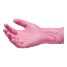 10 Luva Procedimento Nitrílica Rosa Pink S/ Pó Supermax Xp Cor Rosa-chiclete Tamanho Ep Unidades Por Embalagem 100 Foto mini 3